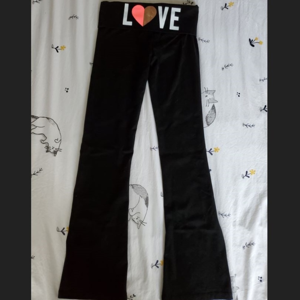 Victoria's Secret Foldover Yoga Pants XS Short